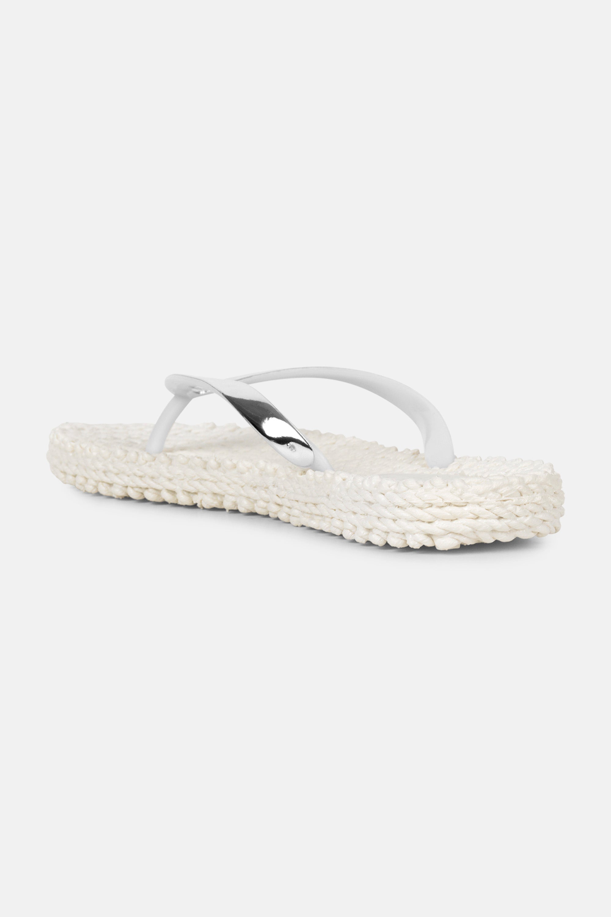 Ilse Jacobsen Hornbæk Footwear Metallic Flip Flop Flip-flops 120 Creme